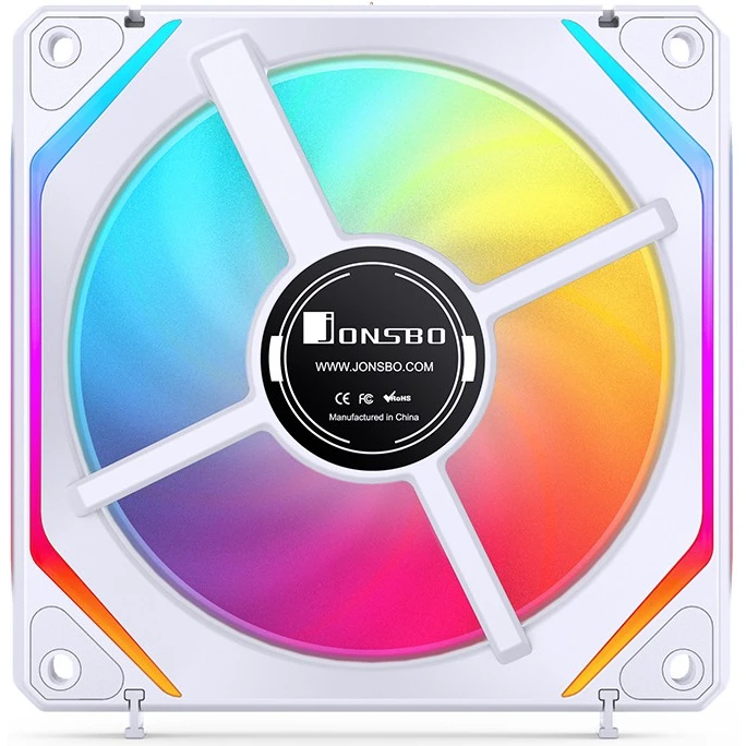 Вентилятор для корпуса Jonsbo ZL-120W White (3 in 1) - ZL-120W(3 in 1) - фото 4