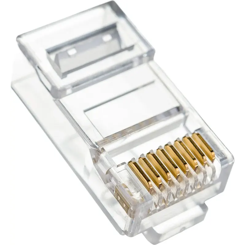Коннектор RJ-45 TWT TWT-PL45-8P8C-6V, 100 шт.