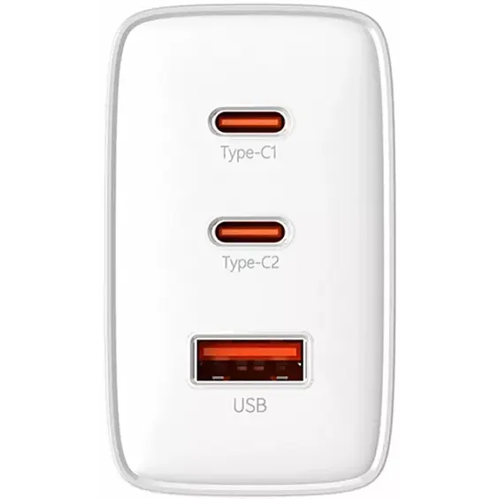 Сетевое зарядное устройство Baseus Cube Pro White - P10152301213-00 - фото 2