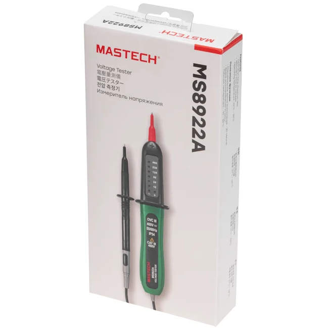 Индикатор напряжения MASTECH MS8922A (13-1204) - фото 6