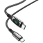 Кабель USB Type-C - USB Type-C, 1.2м, HOCO S51 Extreme Black - 6931474749253