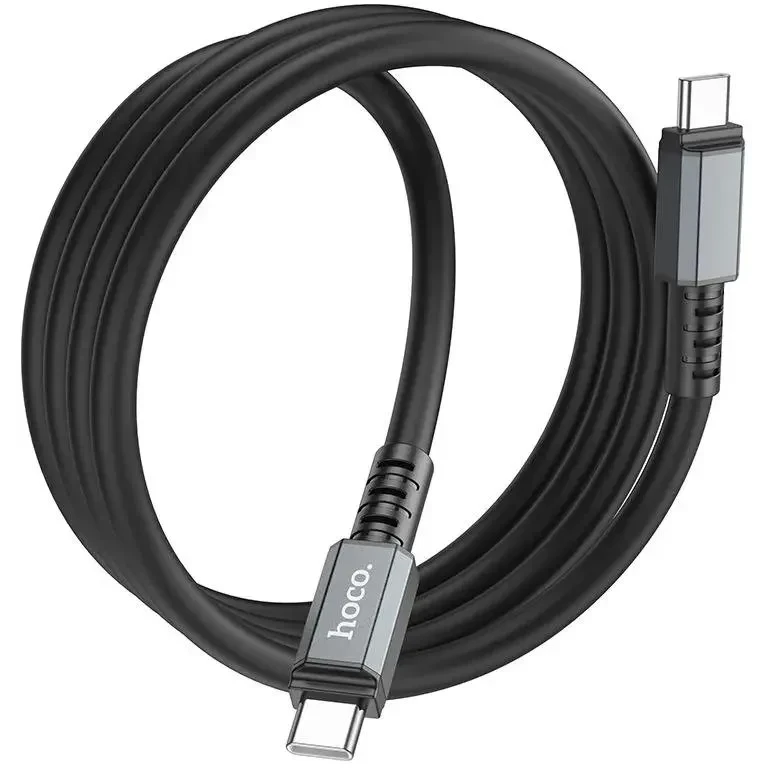 Кабель USB Type-C - USB Type-C, 1м, HOCO X85 Black (HC-77522) - 6931474777522 - фото 2