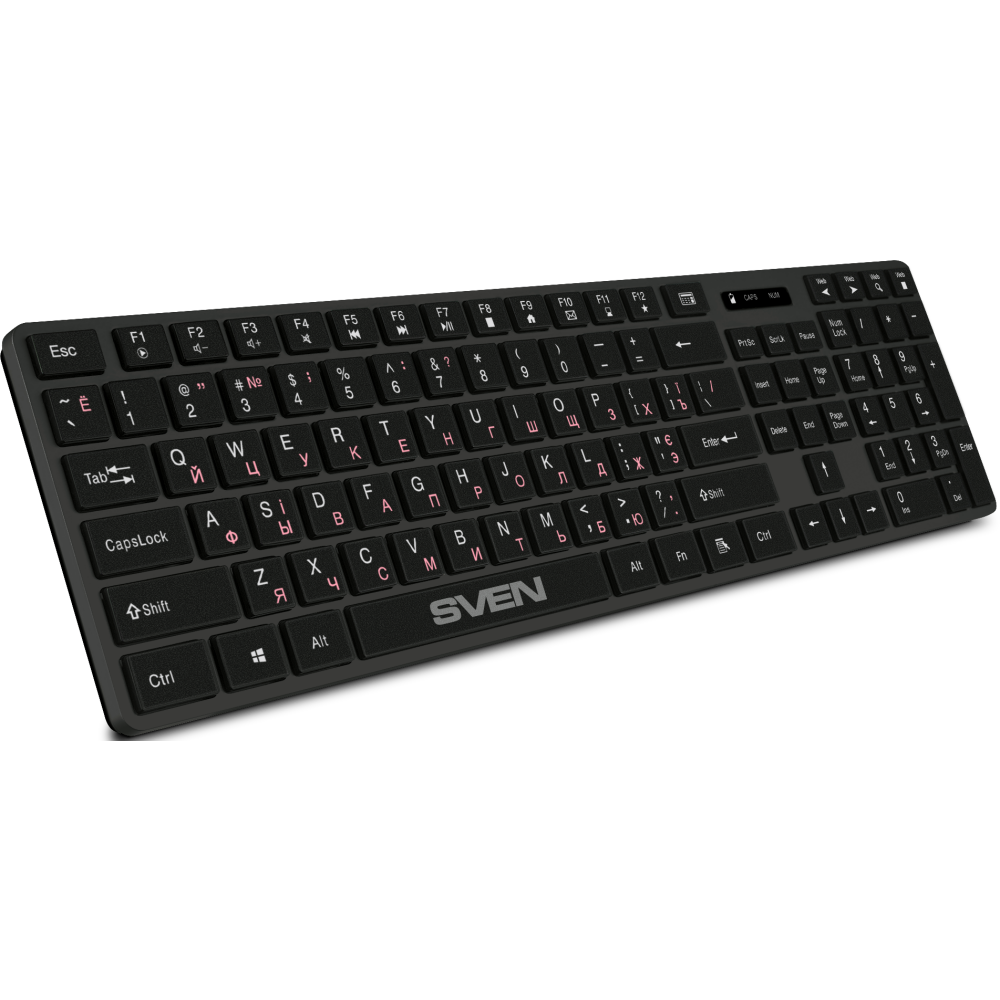Клавиатура Sven KB-E5300W Black - SV-021139 - фото 2