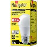 Светодиодная лампочка Navigator NLL-G45-8.5-230-4K-E27 (61337)