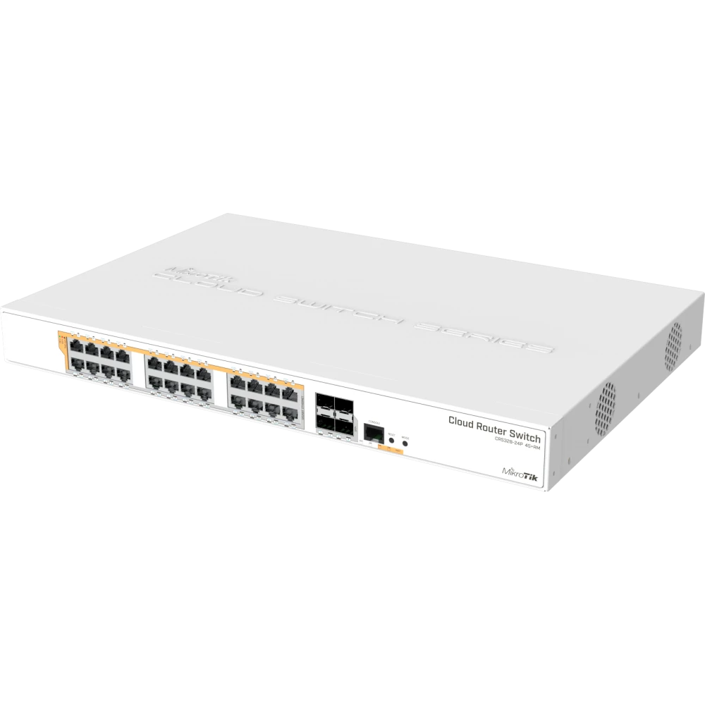 Коммутатор (свитч) MikroTik CRS328-24P-4S+RM - фото 2