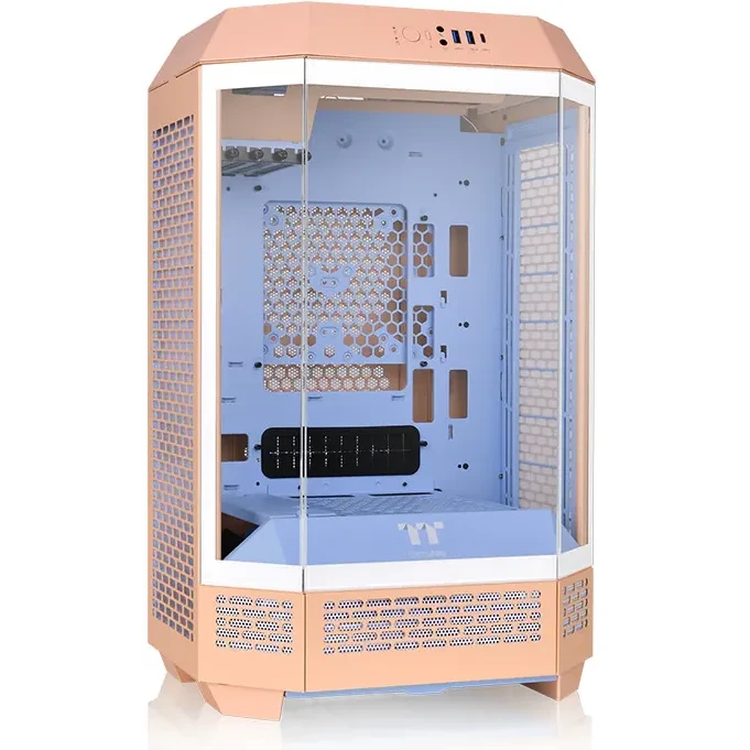 Корпус Thermaltake The Tower 300 Peach Fuzz (CA-1Y4-00SKWN-00) - фото 2