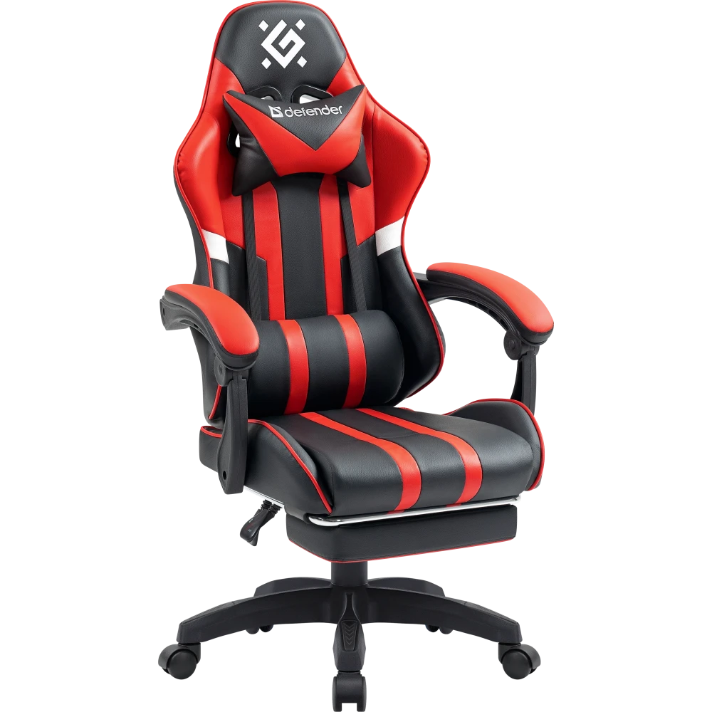 Игровое кресло Defender Colran Black/Red - 64025