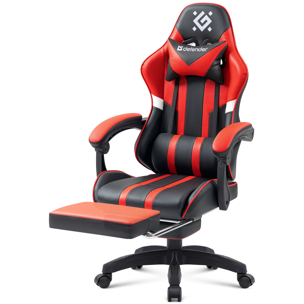 Игровое кресло Defender Colran Black/Red - 64025 - фото 3