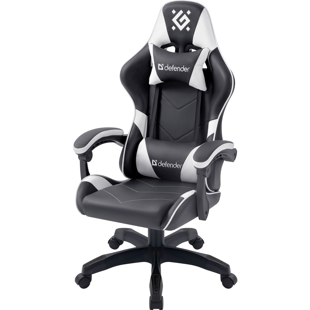Игровое кресло Defender Companion Black/White - 64023 - фото 5