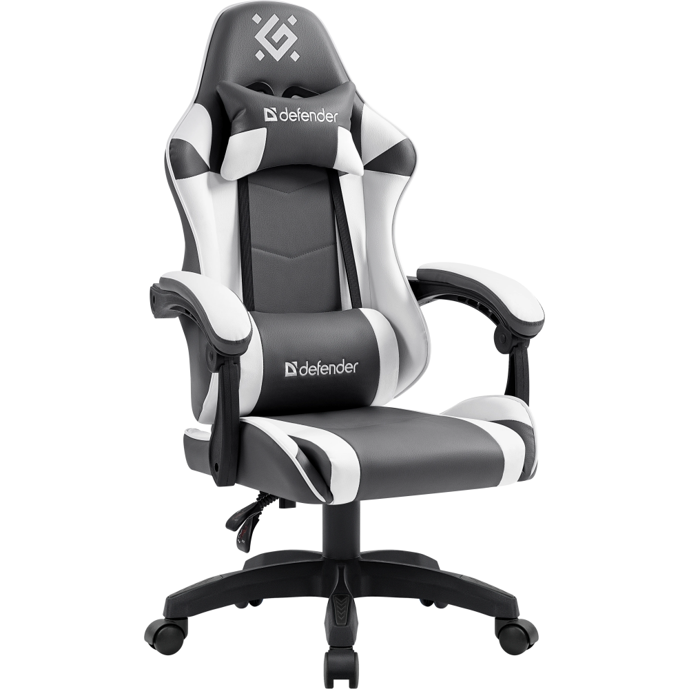 Игровое кресло Defender Fortune Grey/White
