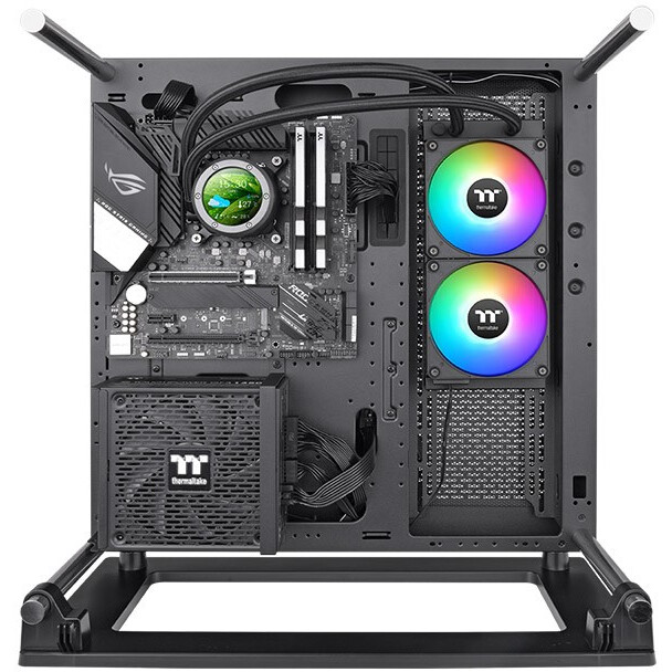 Система жидкостного охлаждения Thermaltake TH240 V2 Ultra EX ARGB Black - CL-W414-PL12SW-A - фото 4