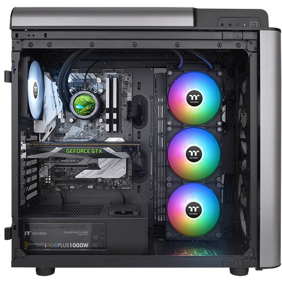 Система жидкостного охлаждения Thermaltake TH420 V2 Ultra ARGB Sync Black - CL-W386-PL14SW-A - фото 5