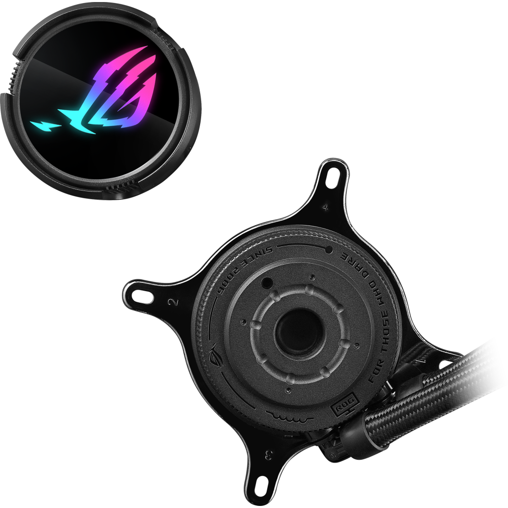 Система жидкостного охлаждения ASUS ROG STRIX LC III 360 Black - 90RC00T0-M0UAY0 - фото 4