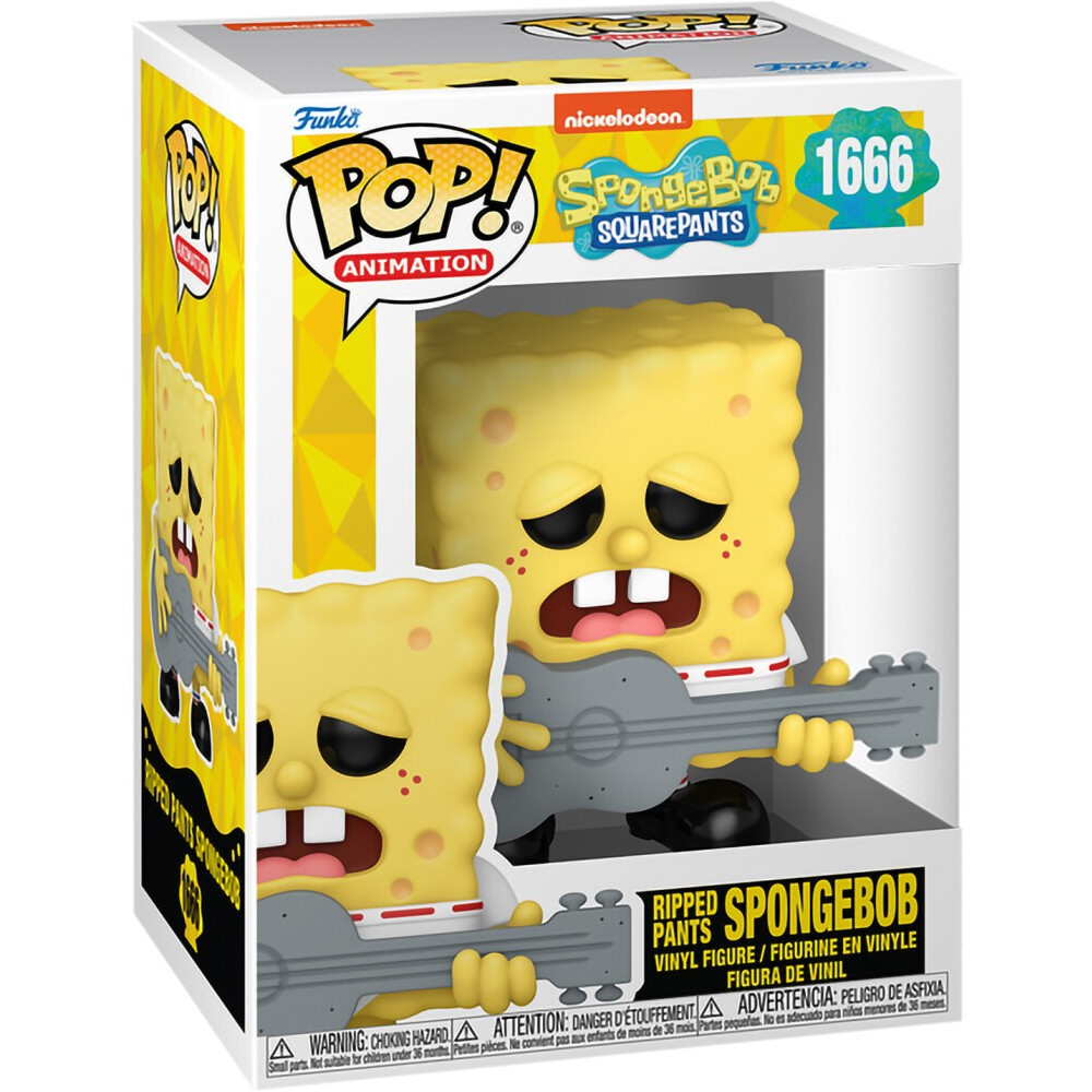 Фигурка Funko POP! Animation Spongebob SquarePants 25th Ripped Pants Spongebob - 75735 - фото 2
