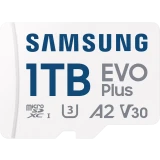 Карта памяти 1Tb MicroSD Samsung EVO Plus + SD адаптер (MB-MC1T0SA)