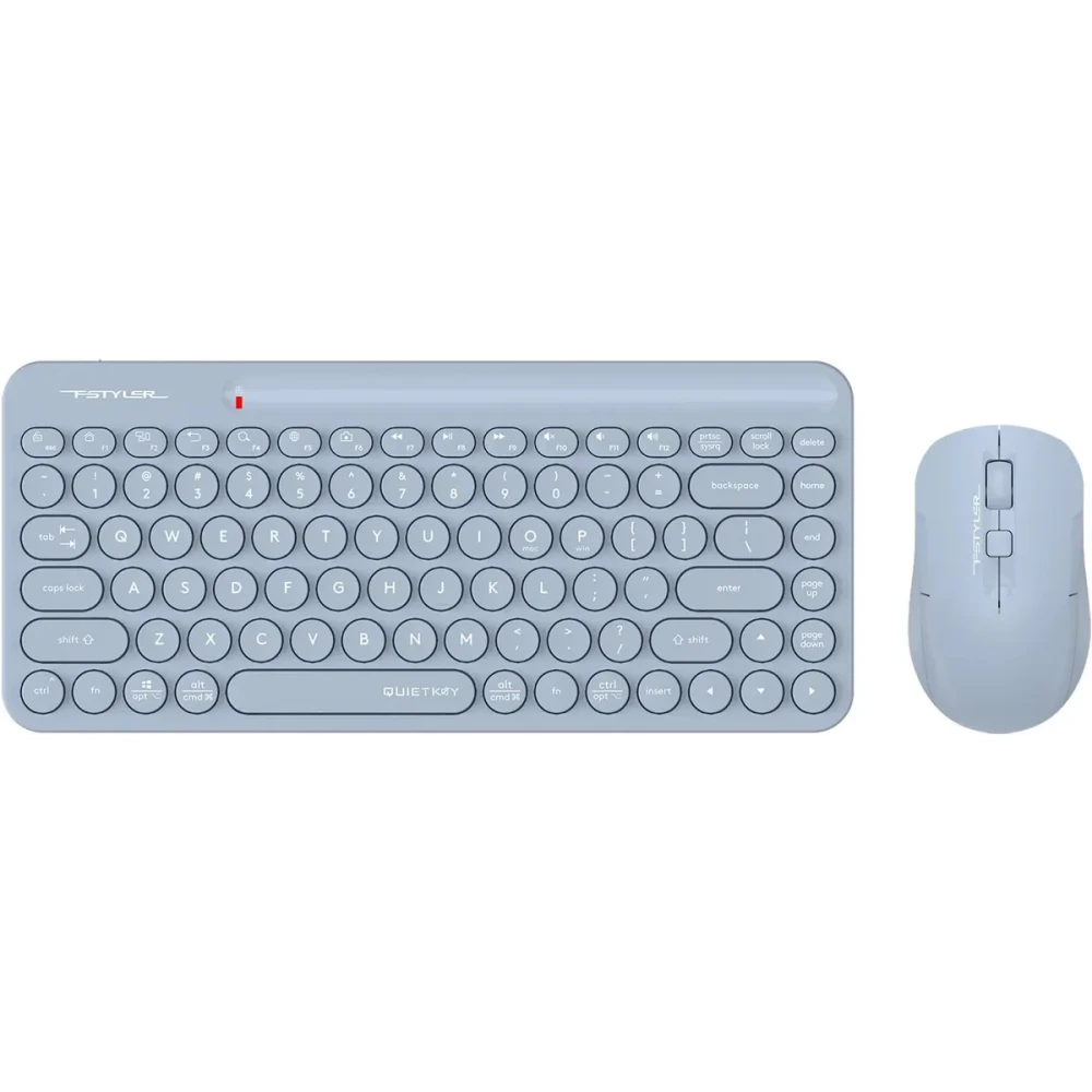 Клавиатура + мышь A4Tech Fstyler FG3200 Air2 Blue