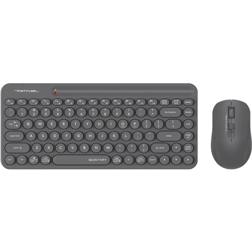 Клавиатура + мышь A4Tech Fstyler FG3200 Air2 Grey