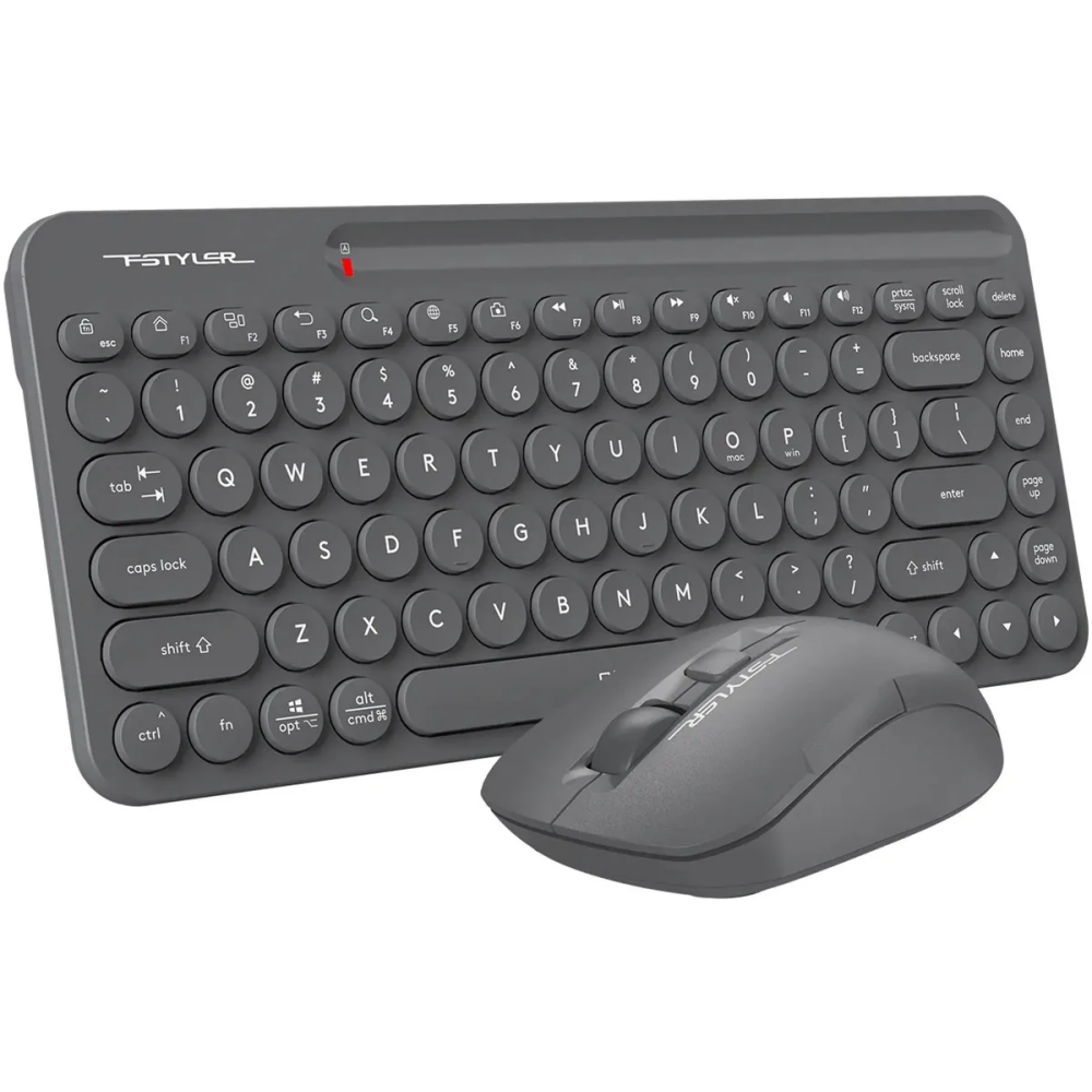 Клавиатура + мышь A4Tech Fstyler FG3200 Air2 Grey - фото 3
