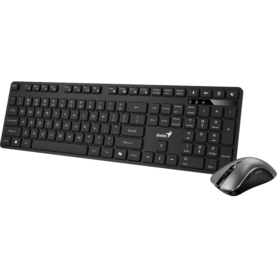 Клавиатура + мышь Genius KM-8216S Black - 31340018402 - фото 2
