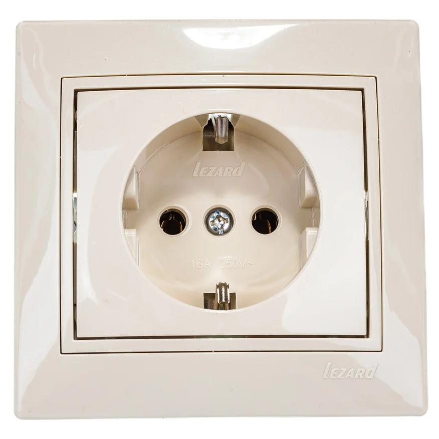 Электрическая розетка LEZARD Mira 701-0303-122 - фото 2