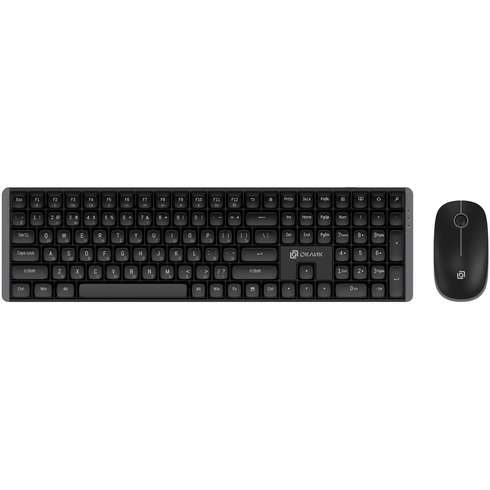 Клавиатура + мышь Oklick S315W Black - 1978741