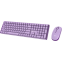 Клавиатура + мышь Oklick S315W Purple - 1978643 - фото 2
