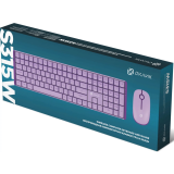 Клавиатура + мышь Oklick S315W Purple (1978643)