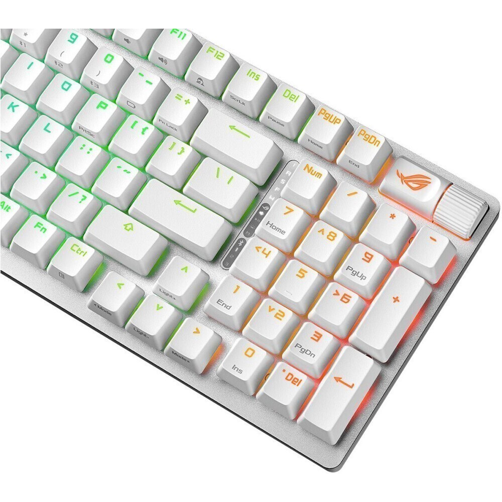 Клавиатура ASUS X901 Strix Scope II 96 NXSW (PBT) White - 90MP037A-BKRA30 - фото 6