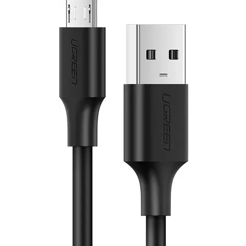 Кабель USB A (M) - microUSB B (M), 3м, UGREEN US289 Black - 60827