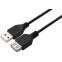 Кабель удлинительный USB A (M) - USB A (F), 1.5м, GoPower 00-00029634