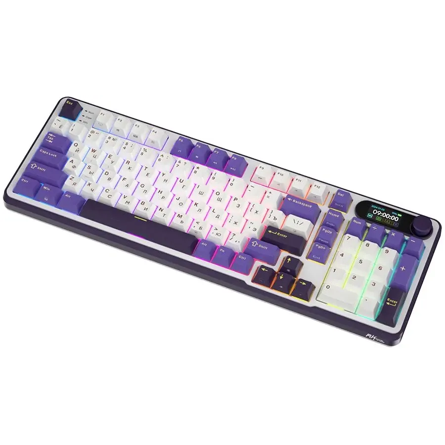 Клавиатура Royal Kludge RK-S98 Blackberry (Chartreuse Switch) - 6935280826009 - фото 4