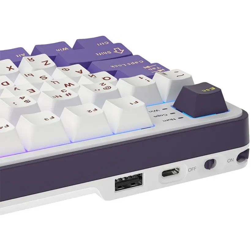 Клавиатура Royal Kludge RK-S98 Blackberry (Chartreuse Switch) - 6935280826009 - фото 9