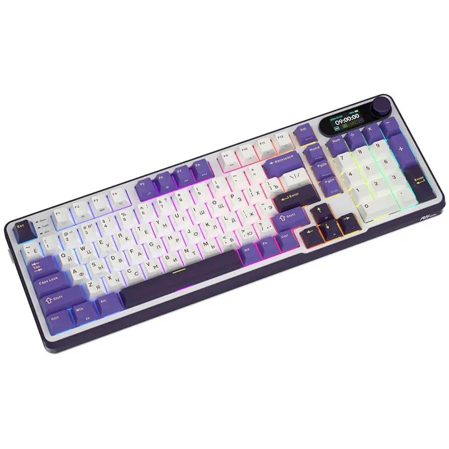 Клавиатура Royal Kludge RK-S98 Blackberry (Brown Switch) - 6935280826016 - фото 3