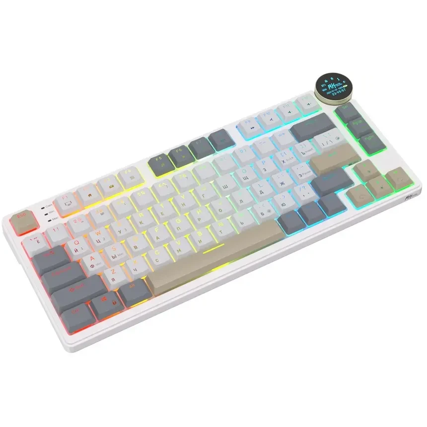 Клавиатура Royal Kludge N80 Pearly Dawn (Red Switch) - 6977576550663 - фото 2