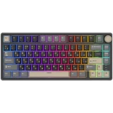 Клавиатура Royal Kludge R75 Phantom (Silver Switch) (6977576550052/0595)