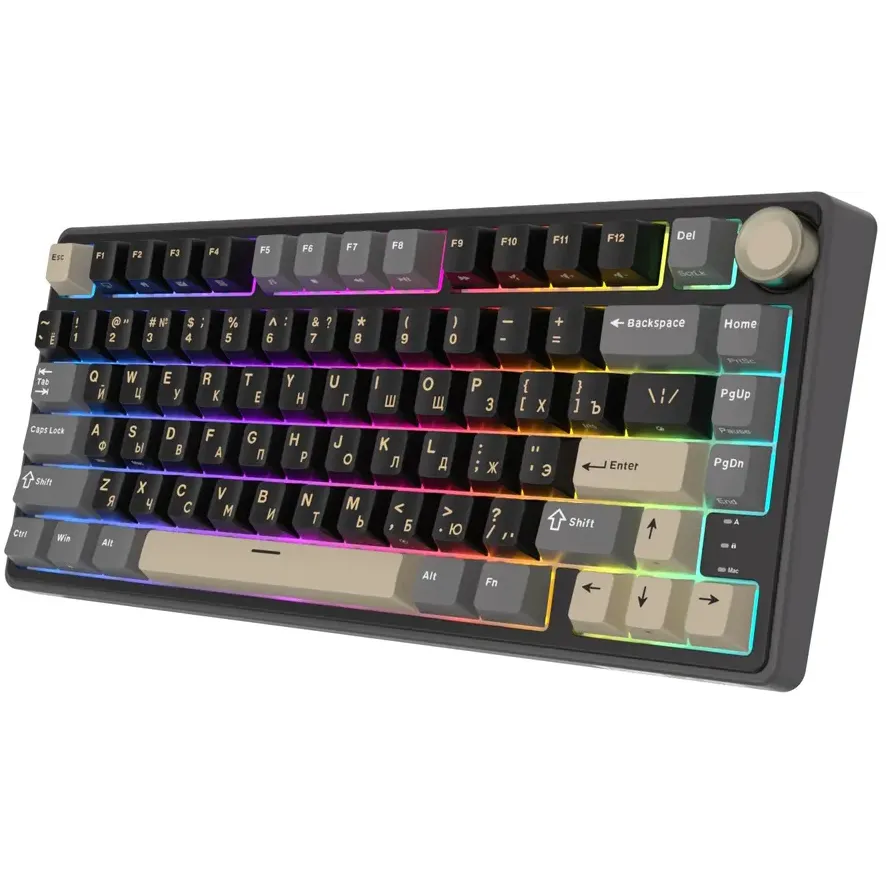 Клавиатура Royal Kludge R75 Phantom (Silver Switch) - 6977576550052/0595 - фото 6