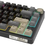 Клавиатура Royal Kludge R75 Phantom (Silver Switch) (6977576550052/0595)