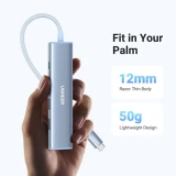 Док-станция UGREEN Revodok Stilvolle Serie 5-IN-1 USB-C Hub Blue (35581)
