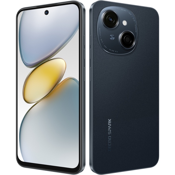 Смартфон TECNO Spark Go 1 4/128Gb Startrail Black - фото 4