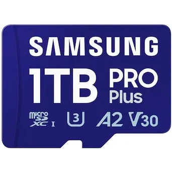 Карта памяти 1Tb MicroSD Samsung PRO Plus + SD адаптер (MB-MD1T0SA)