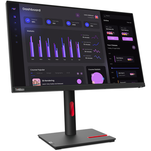Монитор Lenovo 24" ThinkVision T24i-30 (63CFMATXUK) - фото 2