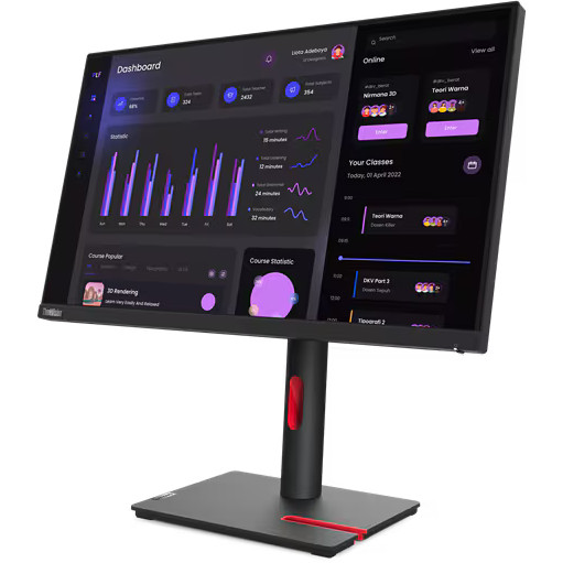 Монитор Lenovo 24" ThinkVision T24i-30 (63CFMATXUK) - фото 3