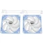 Вентилятор для корпуса Thermaltake CT120 ARGB Sync Fan Hydrangea Blue (2 шт.) - CL-F202-PL12BU-A - фото 3