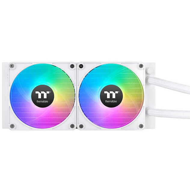 Система жидкостного охлаждения Thermaltake TH240 V2 Ultra EX ARGB Sync Snow Edition - CL-W425-PL12SW-A - фото 2