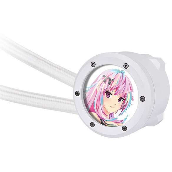 Система жидкостного охлаждения Thermaltake TH240 V2 Ultra EX ARGB Sync Snow Edition - CL-W425-PL12SW-A - фото 3