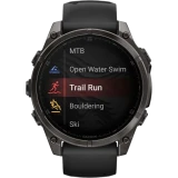 Умные часы Garmin Fenix 8 47mm Black/Black (010-02904-21)