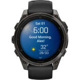 Умные часы Garmin Fenix 8 47mm Black/Black (010-02904-21)