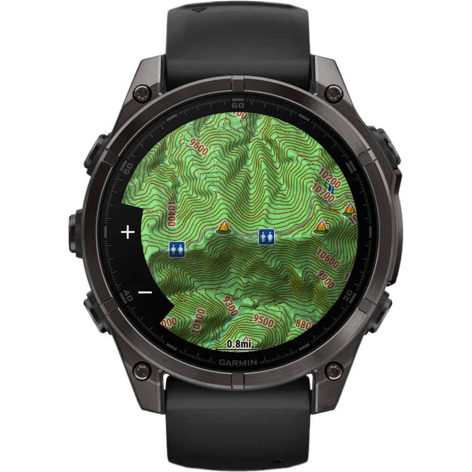 Умные часы Garmin Fenix 8 47mm Black/Black - 010-02904-21 - фото 6