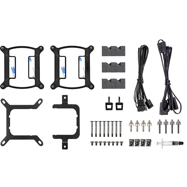 Система жидкостного охлаждения Thermaltake TH280 V2 ARGB Sync Black - CL-W375-PL14SW-A - фото 5