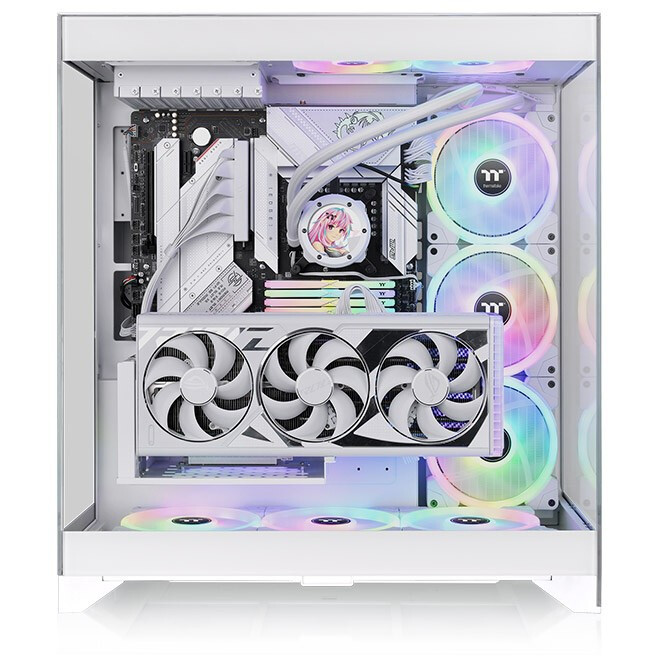 Корпус Thermaltake CTE E550 TG Snow (CA-1Z8-00M6WN-00) - фото 5